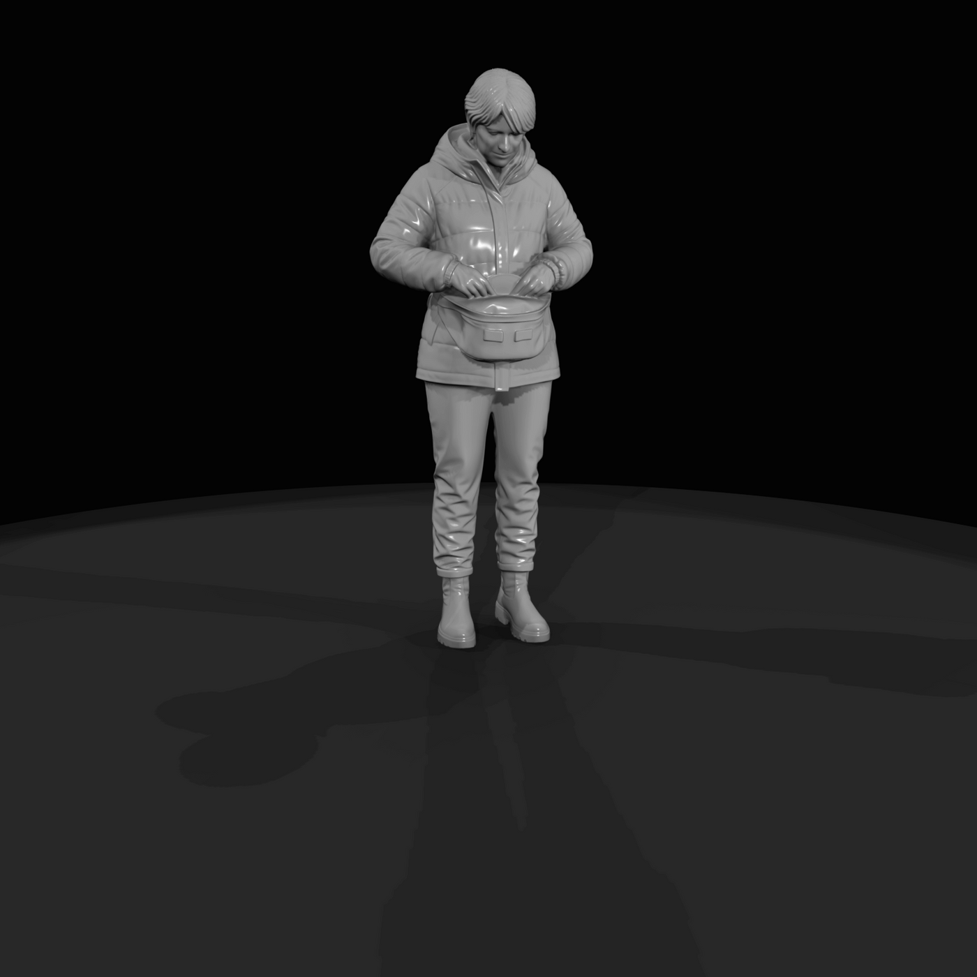 Black Friday Shopper Figure (estimated) — Fanny