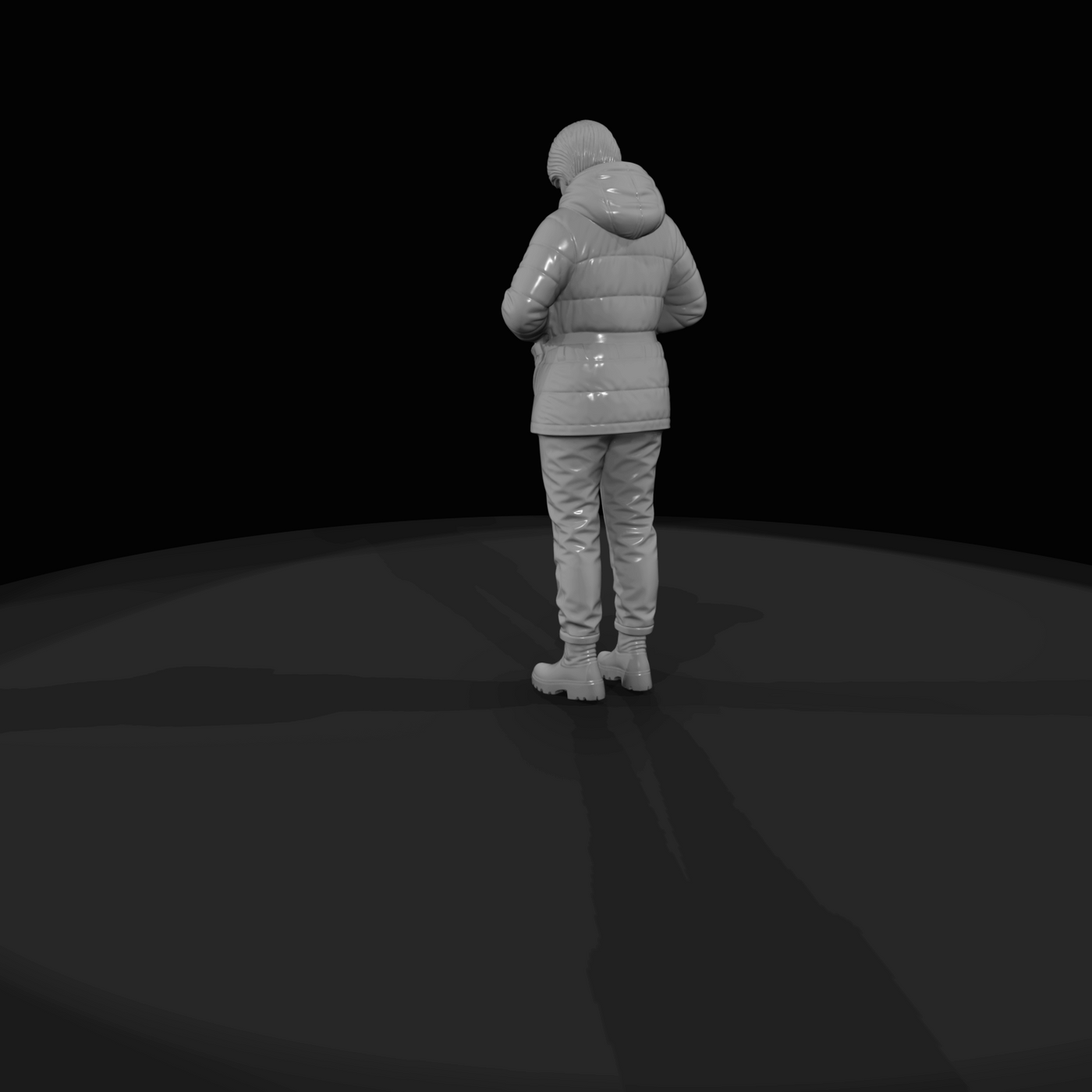 Black Friday Shopper Figure (estimated) — Fanny