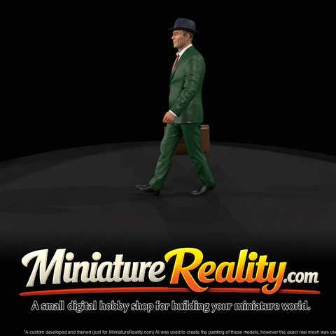 bowler hat man