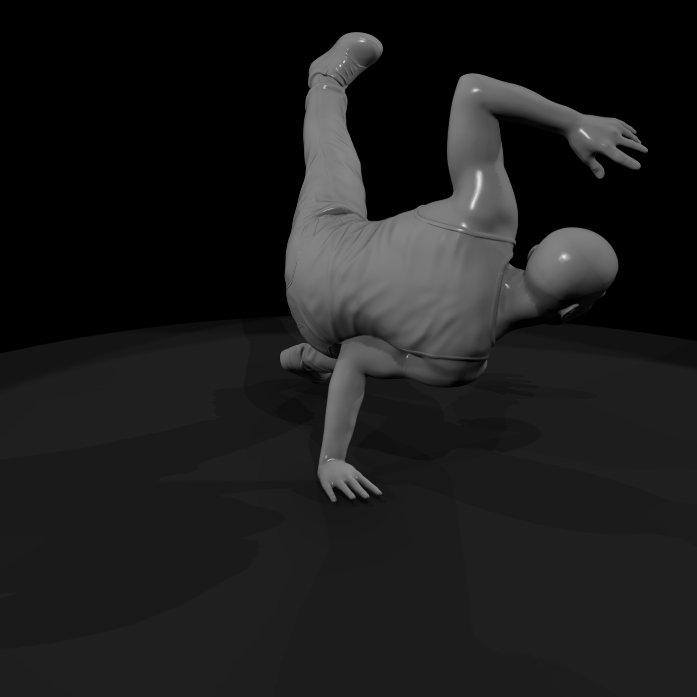 breakdance performer