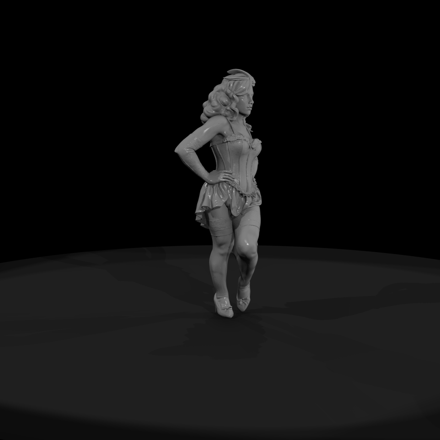 Burlesque Pin Up Dancer