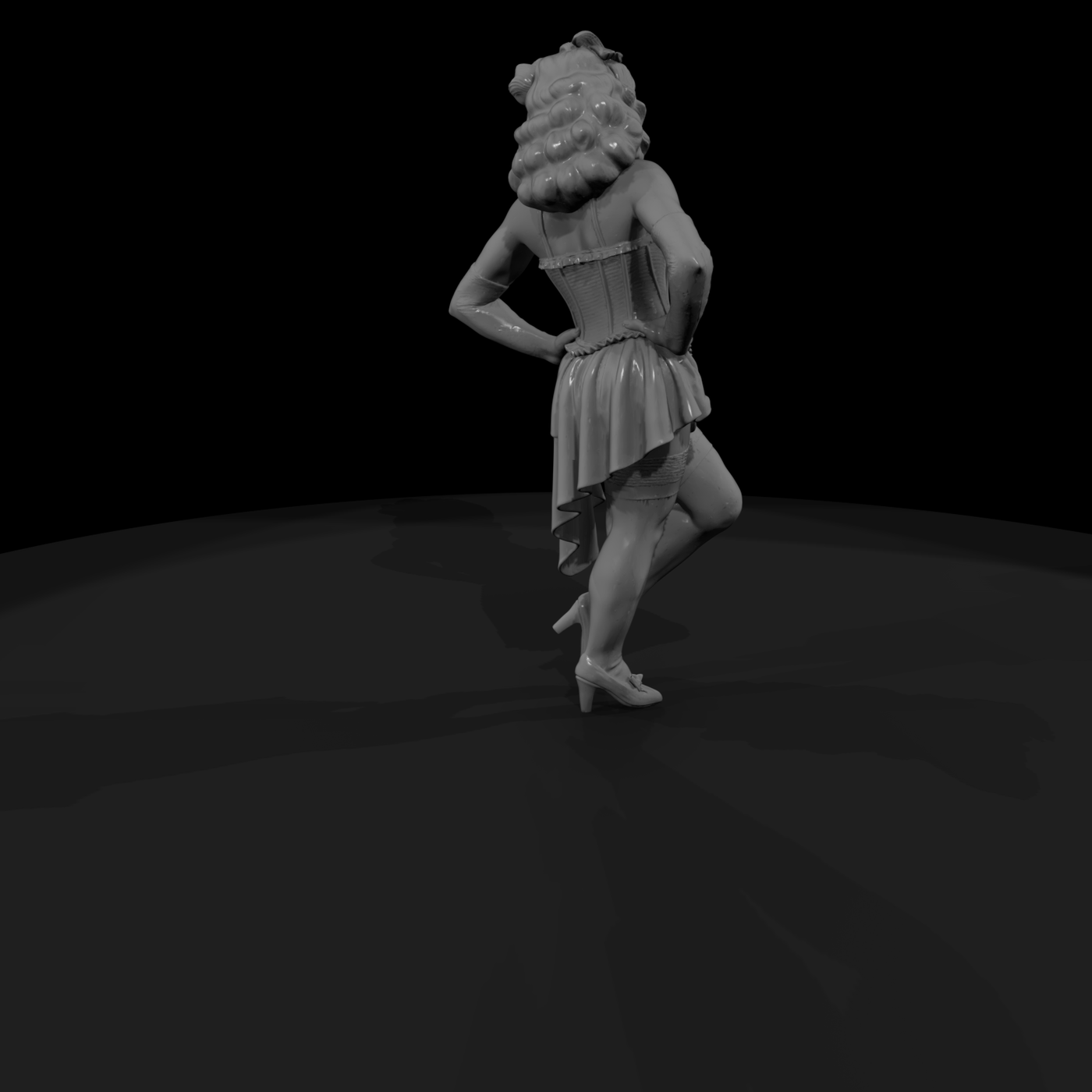 Burlesque Pin Up Dancer