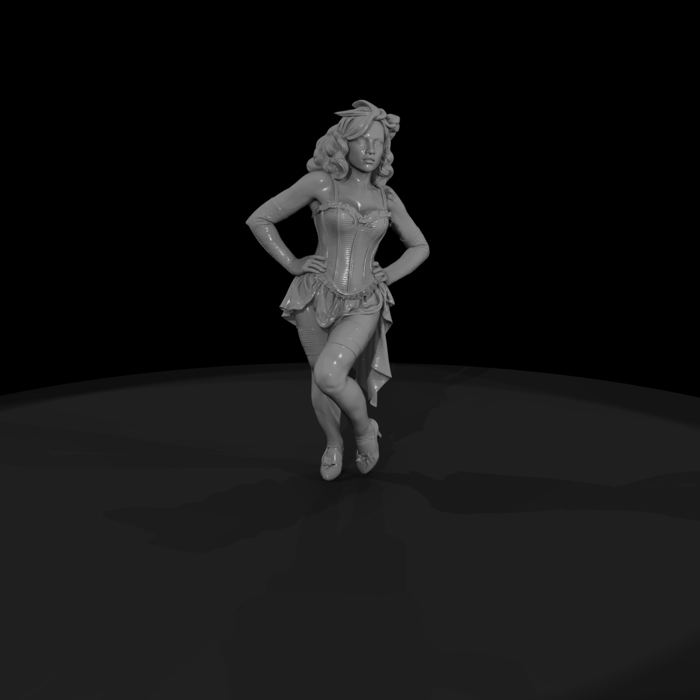 Burlesque Pin Up Dancer