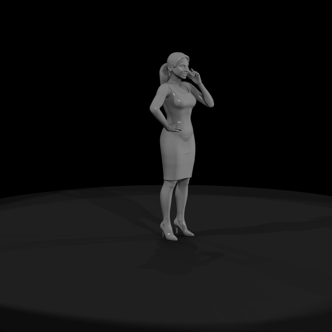 businesswoman on phone