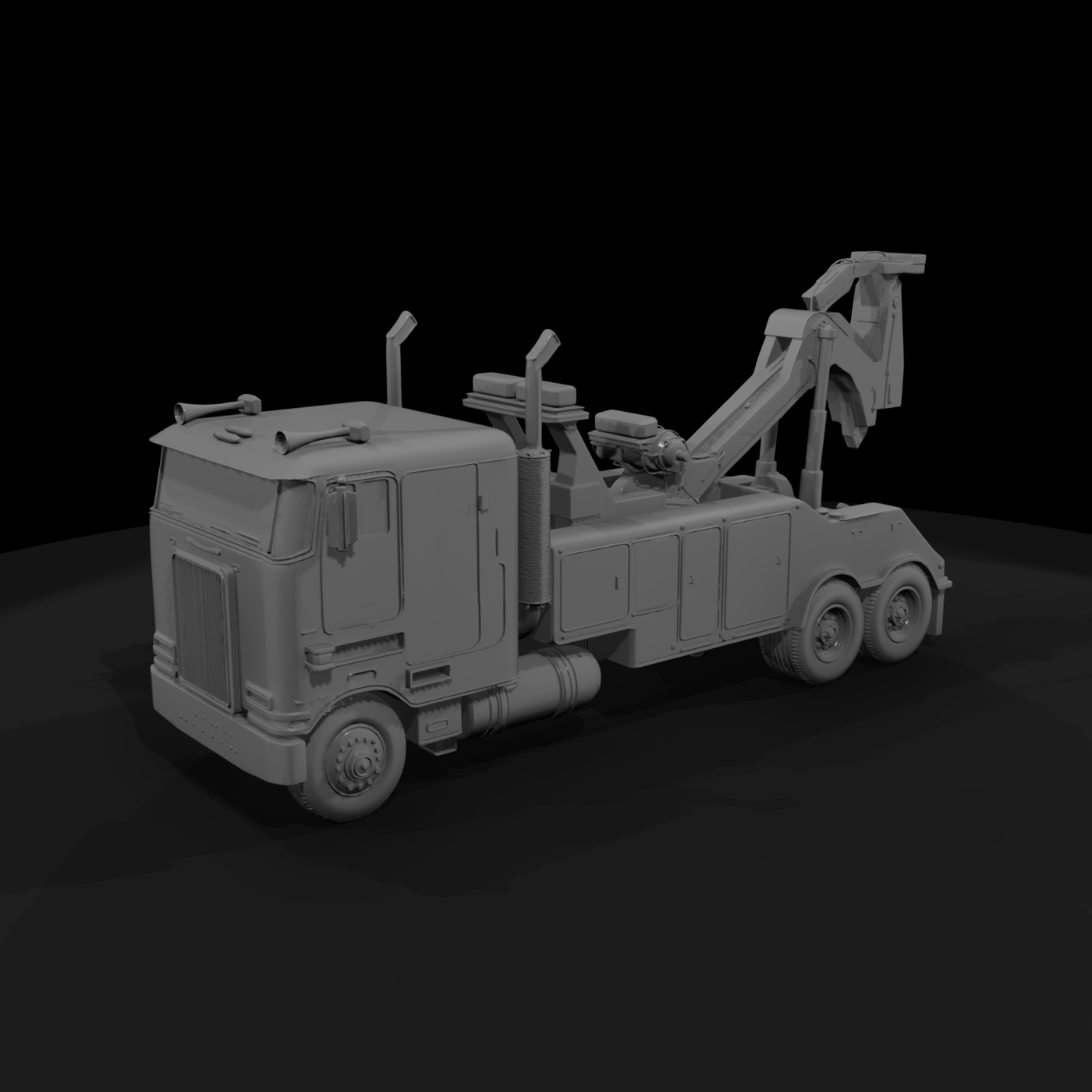 Cab Over Tow Wrecker