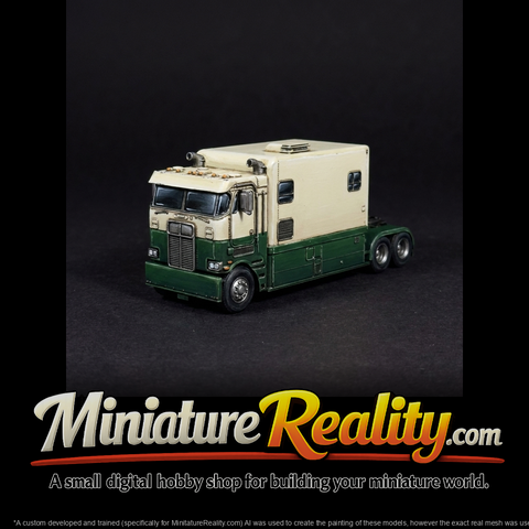Cabover Semi Truck Camper