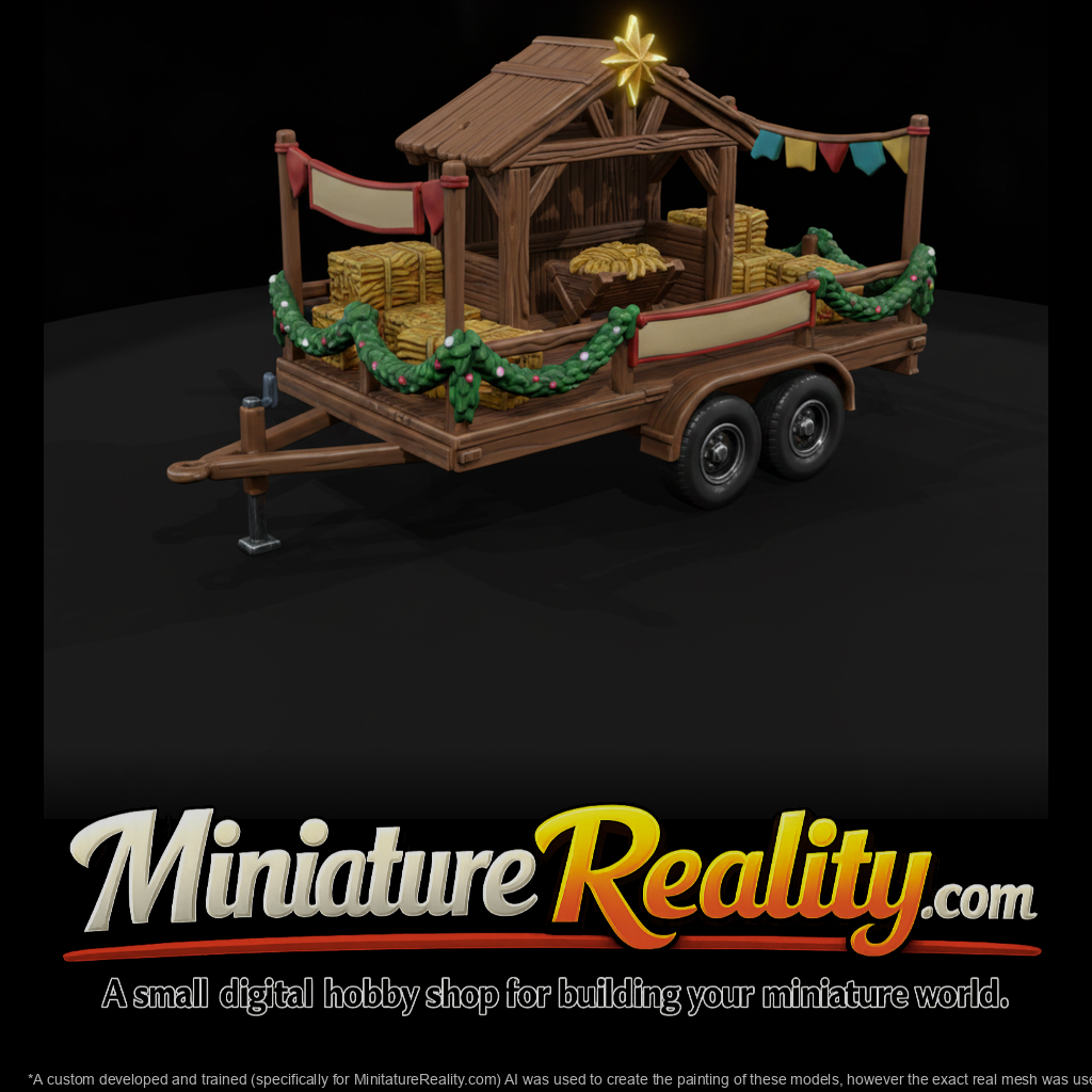 Nativity Parade Float Trailer