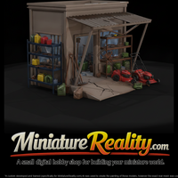 Lawn and Garden Shop Corner Scene — thumbnail 2