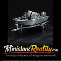 Small Fishing Boat & Trailer — thumbnail 2