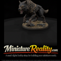 Snarling Dire Wolf — thumbnail 2