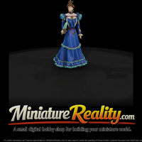 Victorian Lady with Fan — thumbnail 2