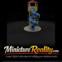 Playground Spiral Tube Slide Tower — thumbnail 2