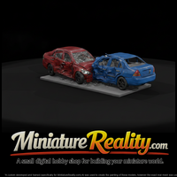 Two-Car Collision Wreck Scene — thumbnail 2