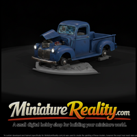 Derelict 1940s Pickup On Blocks — thumbnail 2