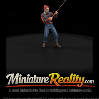 Logging Camp Signalman Pulling a Wire — thumbnail 2
