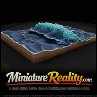 Breaking Ocean Waves Water Tile — thumbnail 2