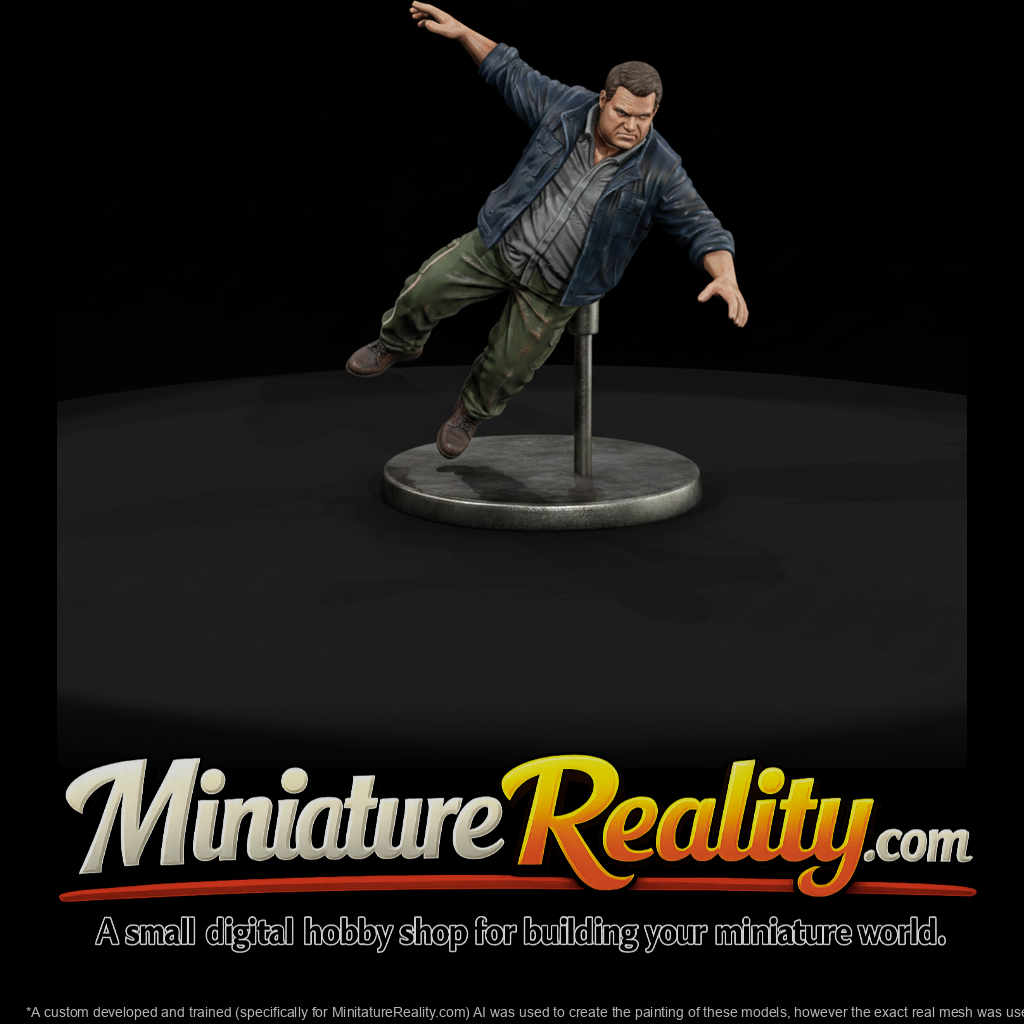 Man Yanked Off Balance Mid-Fall