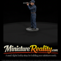 Railroad Track Worker Sighting a Level — thumbnail 2