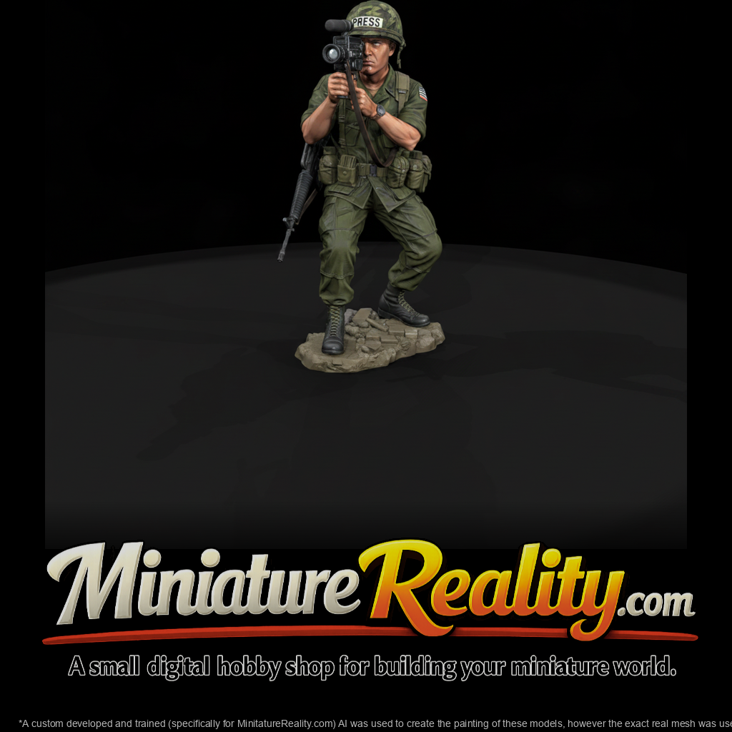 Vietnam War Army Combat Photographer