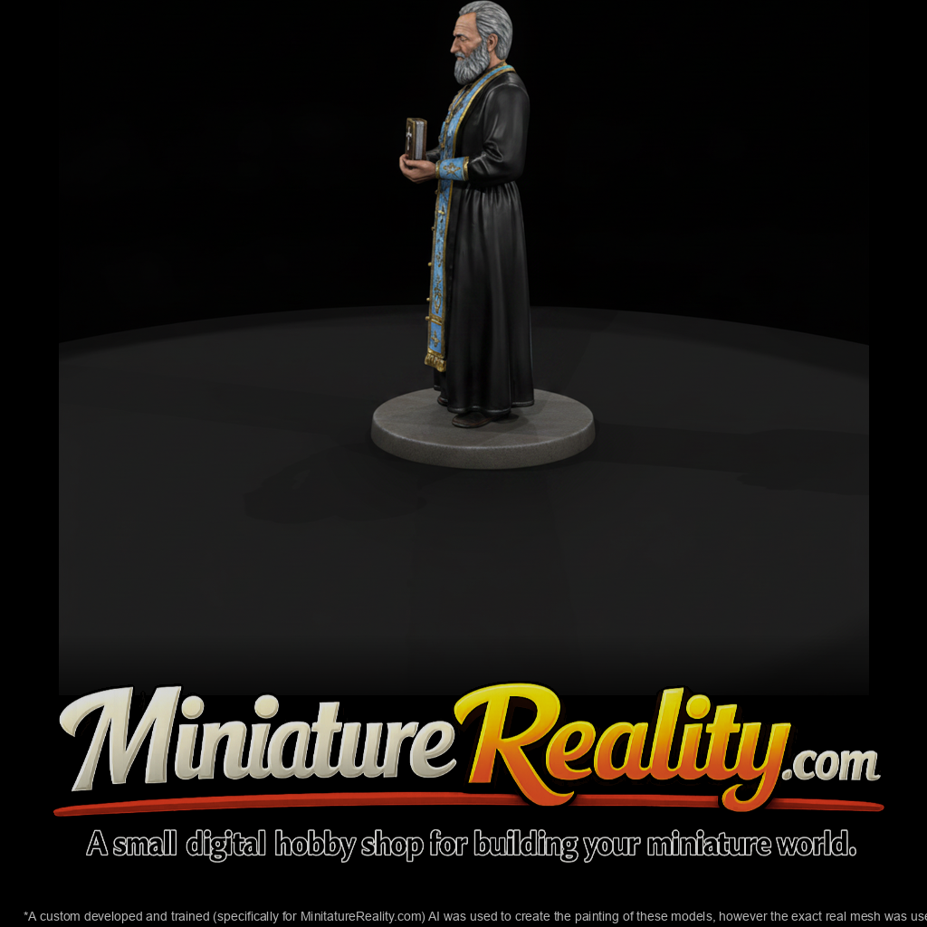 Orthodox Priest with Bible