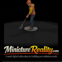 Track Worker Spreading Ballast — thumbnail 2