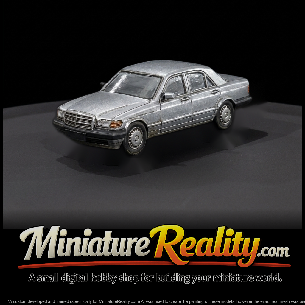Classic Mercedes-Style Sedan & Layouts