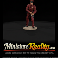 Mid-Century City Police Officer with Sidearm — thumbnail 4
