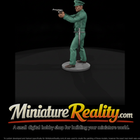 1950s City Patrolman with Revolver — thumbnail 2