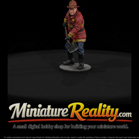 1950s Fireman with Salvage Shovel — thumbnail 2