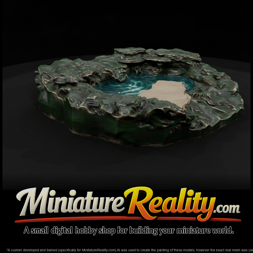 Rocky Woodland Pond Terrain Feature