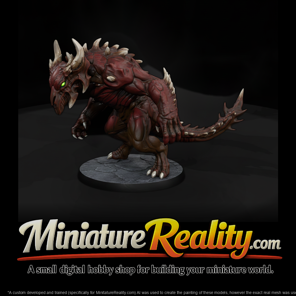 Spiked Horned Demon Beast