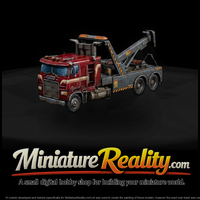 Cab-Over Semi Tow Truck And — thumbnail 2