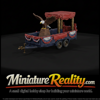 Patriotic Eagle Parade Float Trailer — thumbnail 2