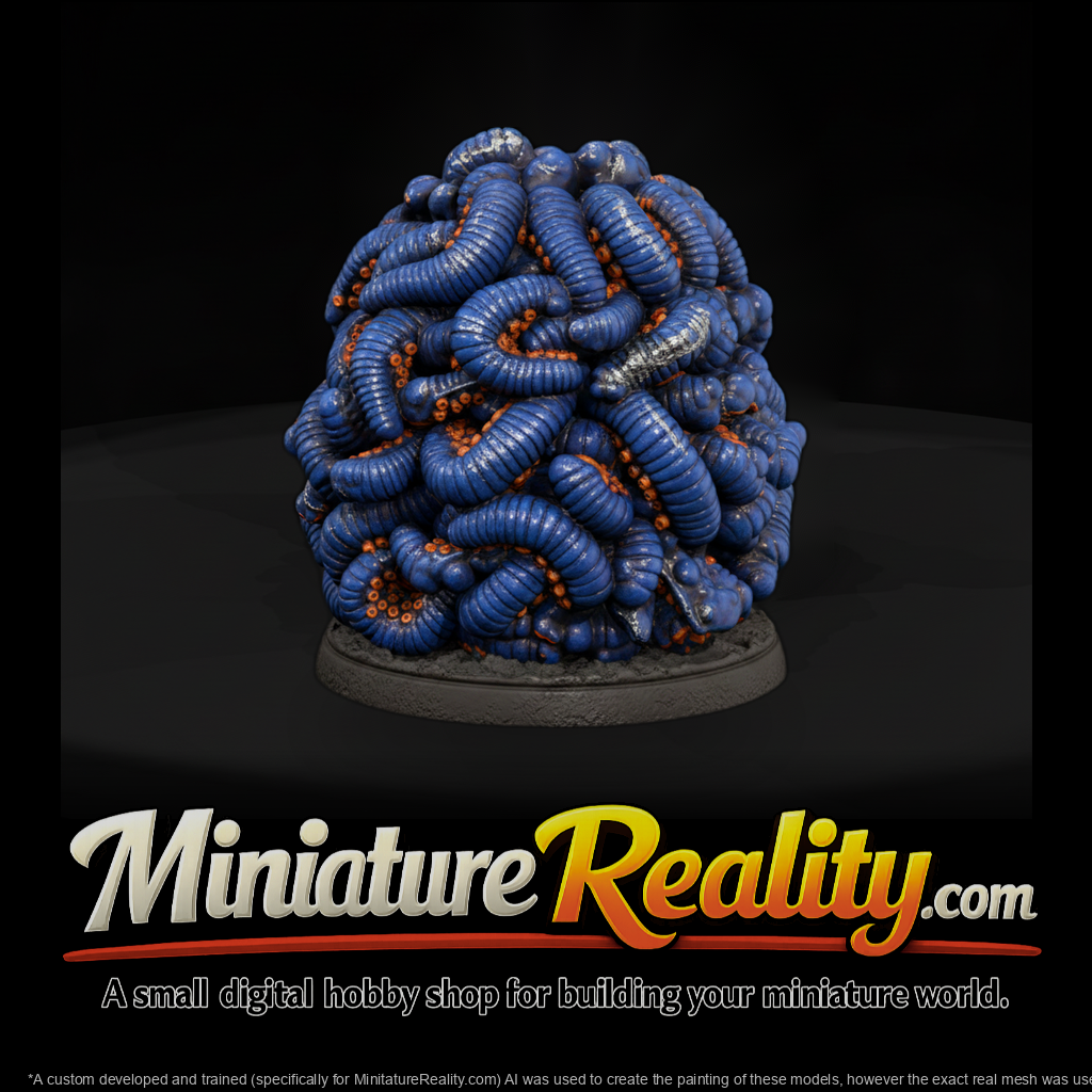 Writhing Worm Swarm Terrain Piece