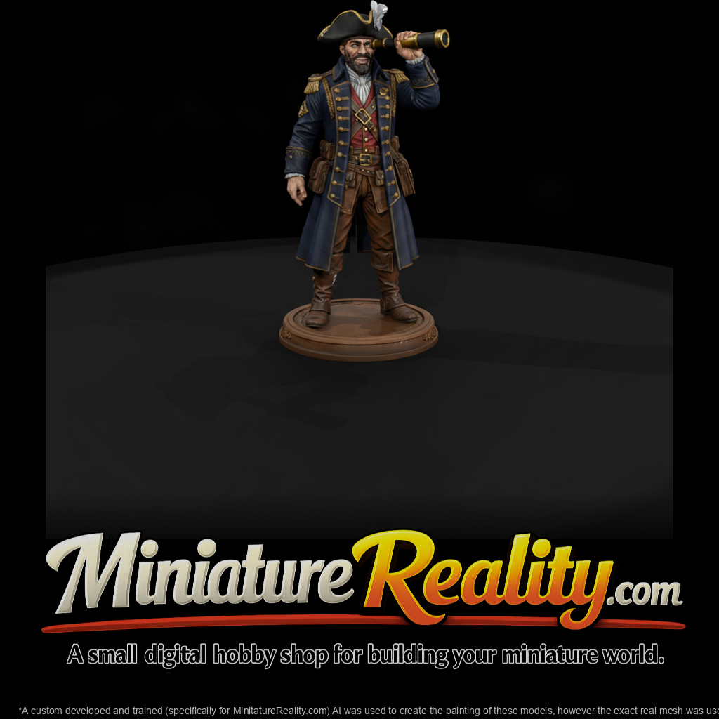 Sea Captain with Spyglass