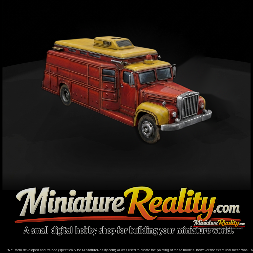 Midcentury Emergency Utility Truck