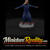 Man in a Thobe Riding a Skateboard — thumbnail 2