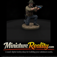 Frontier Lawman Kneeling with Energy Pistol — thumbnail 2
