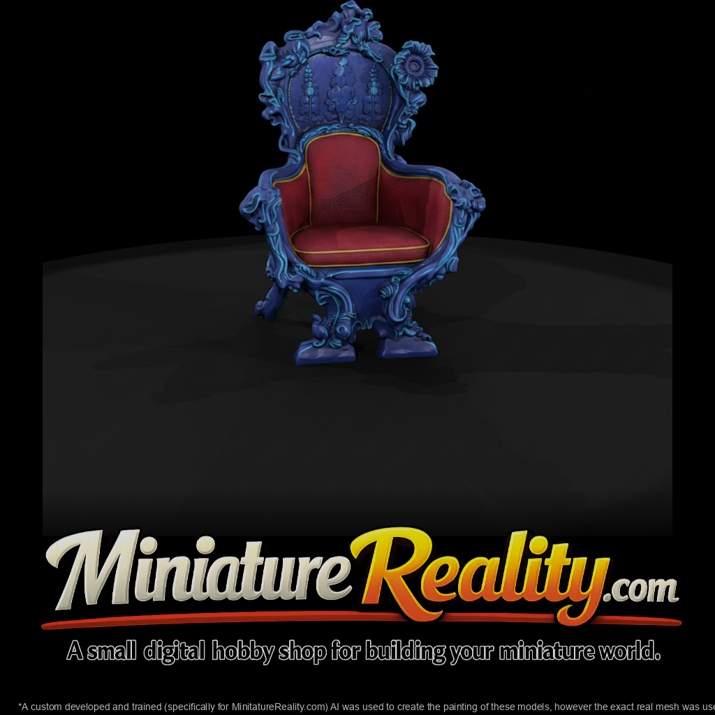 Rococo Ornate Armchair Master