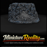 Rock Face with Scree and Rubble Pile — thumbnail 2