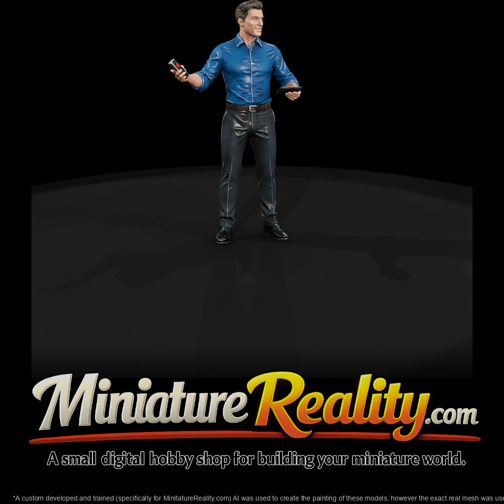 0028 Modern Pro Male Presenter Clicker