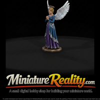 Praying Angel with Feathered Wings — thumbnail 2