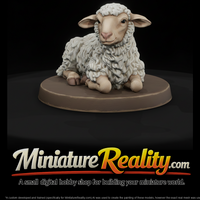 Resting Woolly Sheep — thumbnail 2