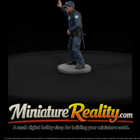 City Police Officer Signalling Halt — thumbnail 2