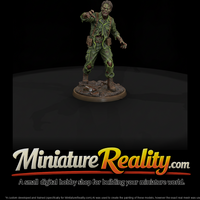 Zombie Soldier in Torn Field Fatigues — thumbnail 2