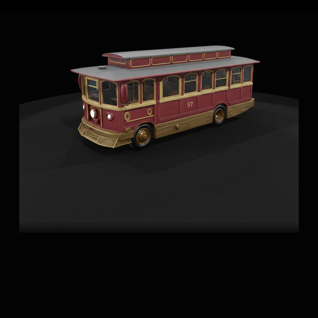 Vintage Trolley Car No. 57