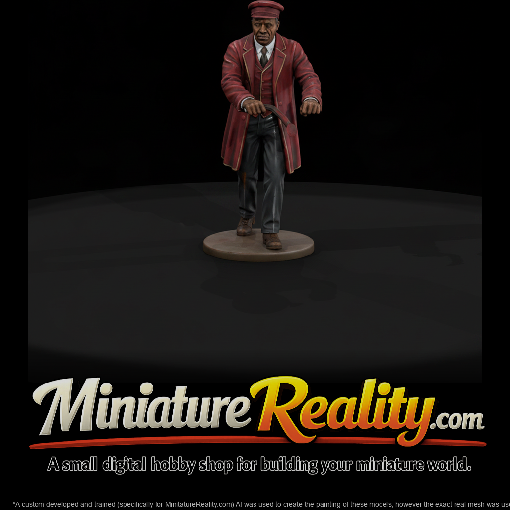 1900s Station Redcap Porter