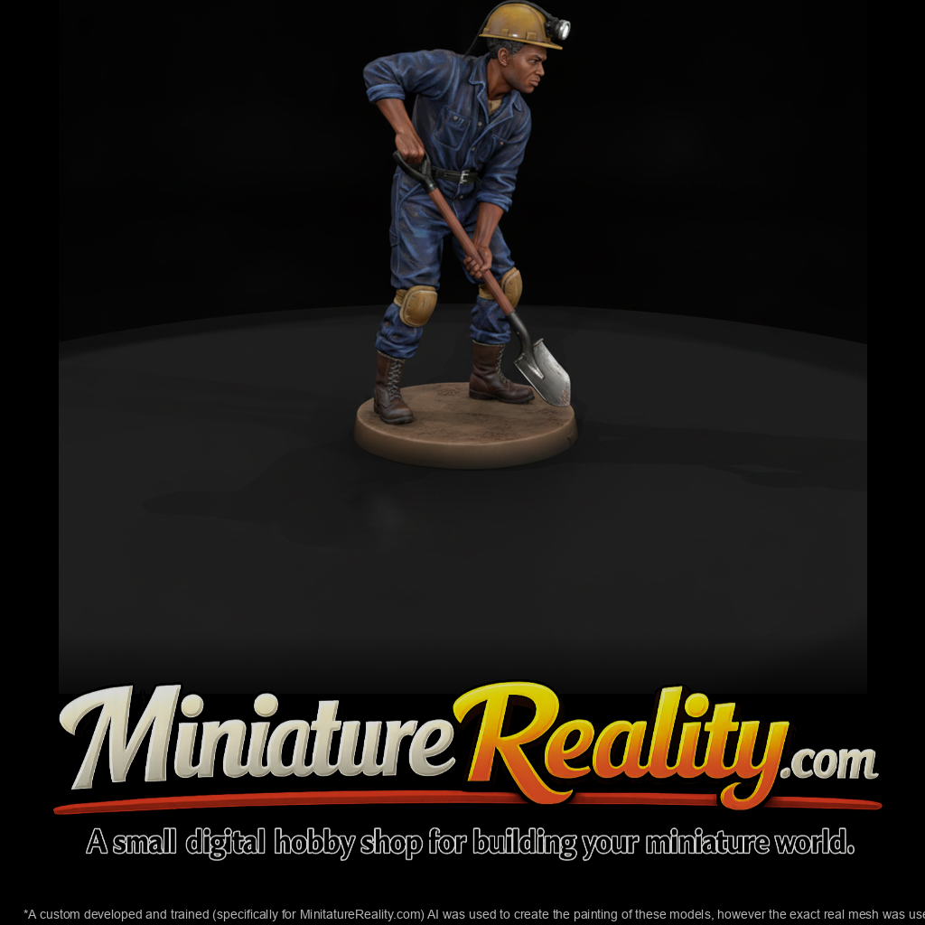 Mine Shoveler Clearing Spoil
