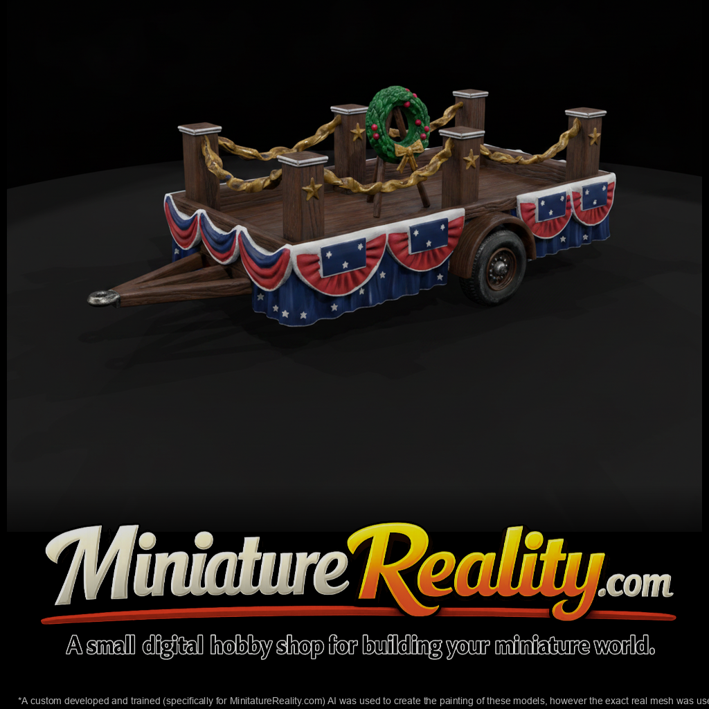 Veterans Honor Parade Float Trailer