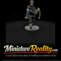 Firefighter Carrying Rescued Victim — thumbnail 2
